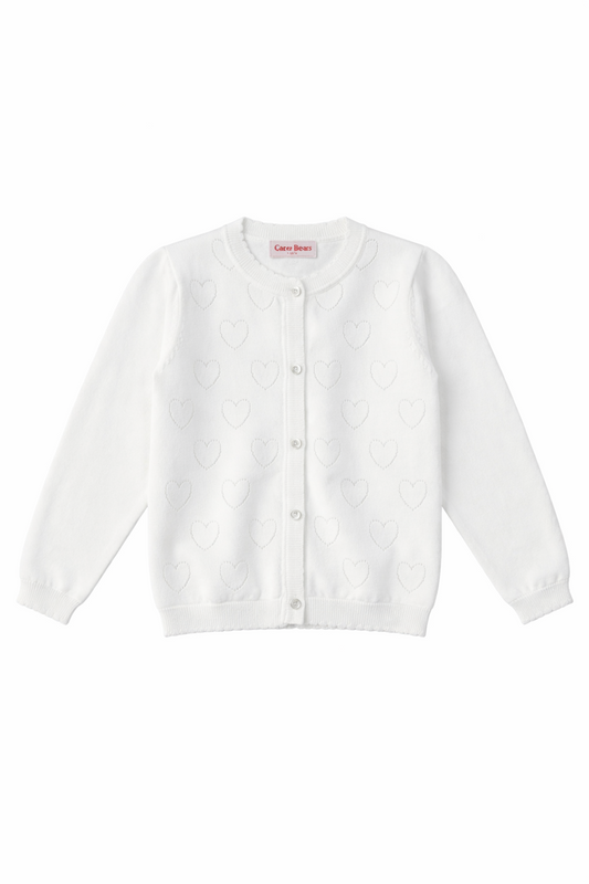 Heart cardigan