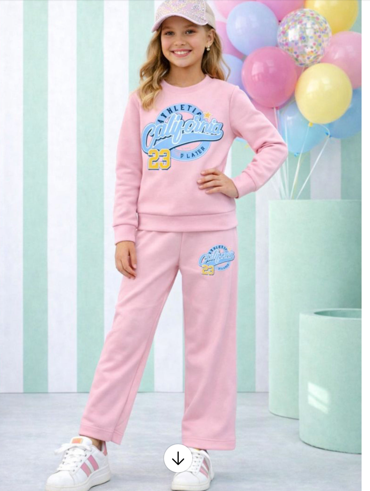 Pink tracksuit