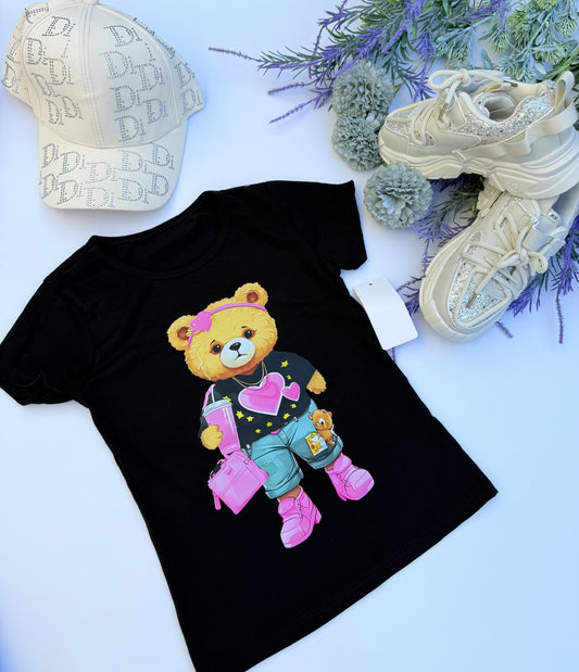 Black Teddy t shirt
