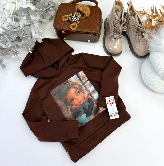 Chocolate hoodie