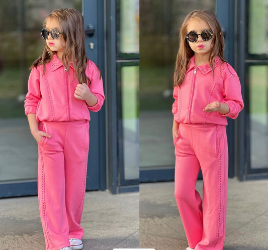 Pink sparkle set