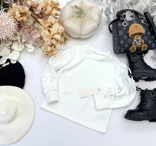Bow sweatshirt