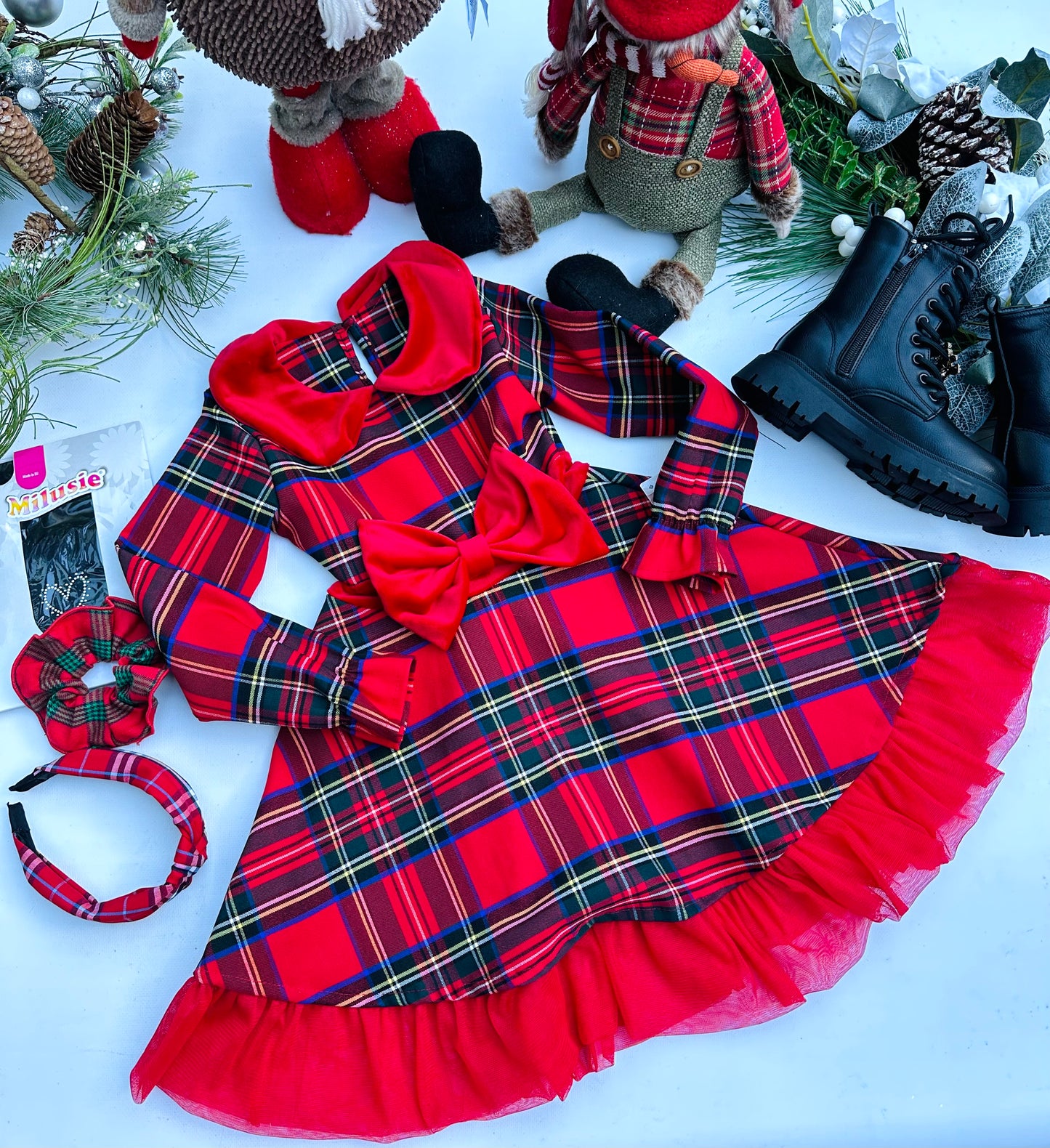 Tartan dress