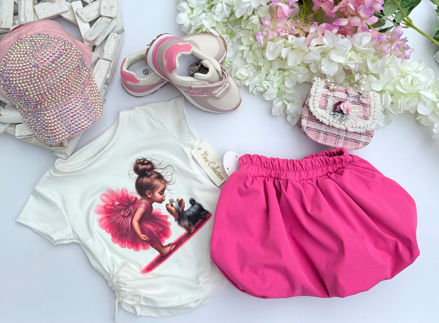 Pink skirt