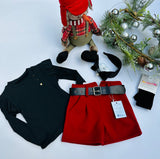 Black button top
