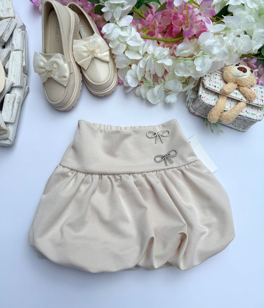 Beige skirt