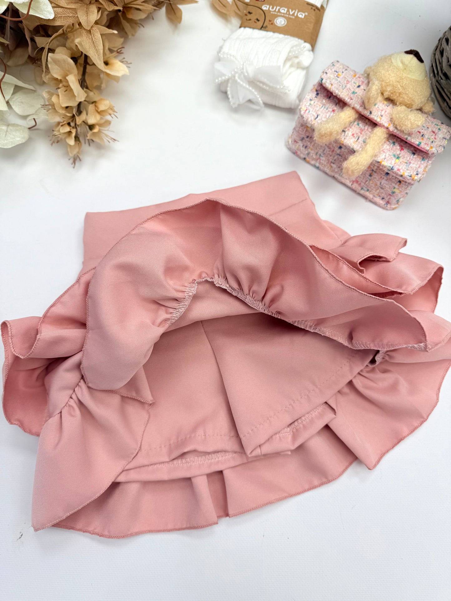 Pink skirt