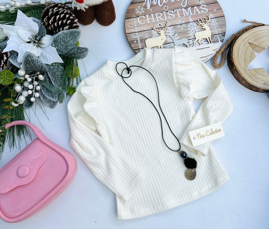 White sweatshirt