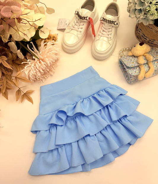 Blue skirt