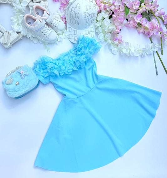 Blue dress