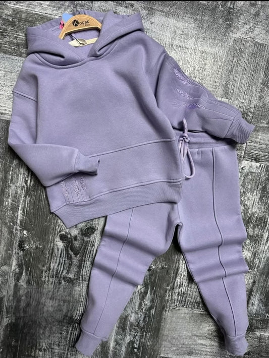 Lilac warm tracksuit