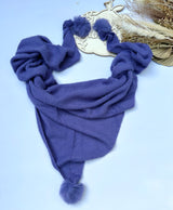 Wool winter scarf
