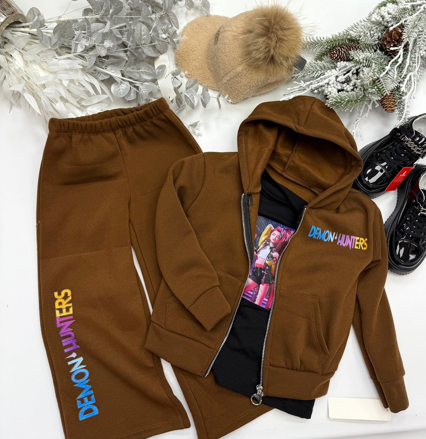 Brown  warm tracksuit
