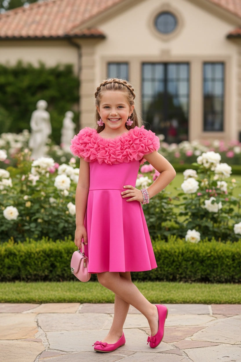 Pink dress