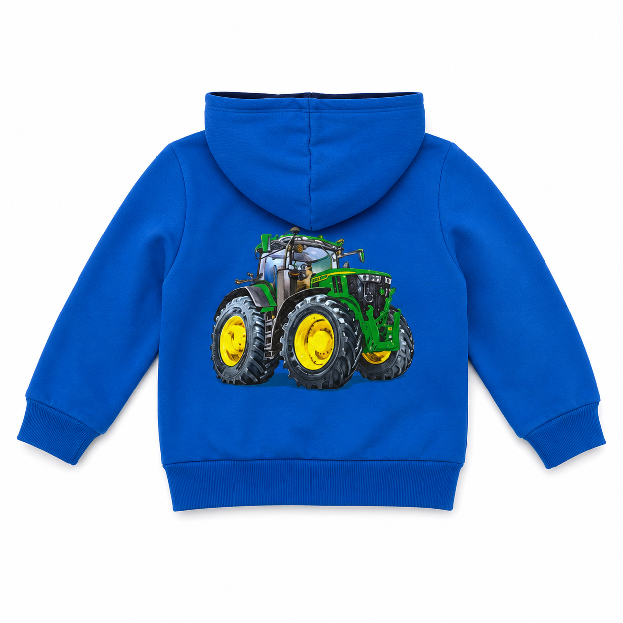 Blue Tractor zip hoodie