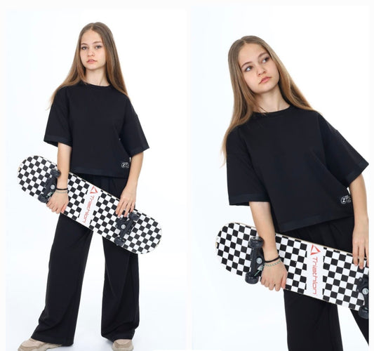 Black tracksuit