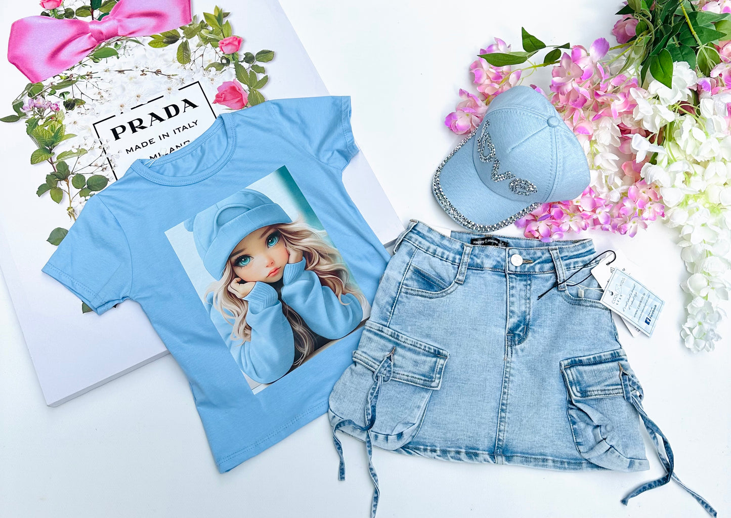 Blue Doll t shirt