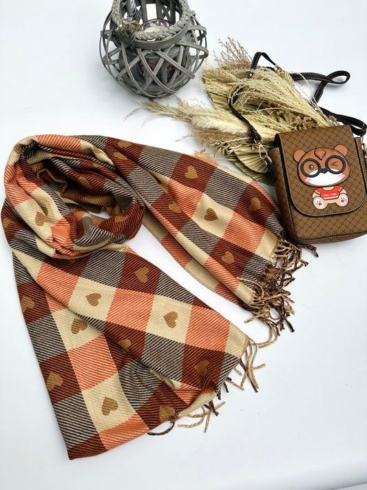 Heart shawl