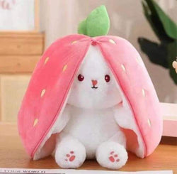 Soft toy strawberry-bunny