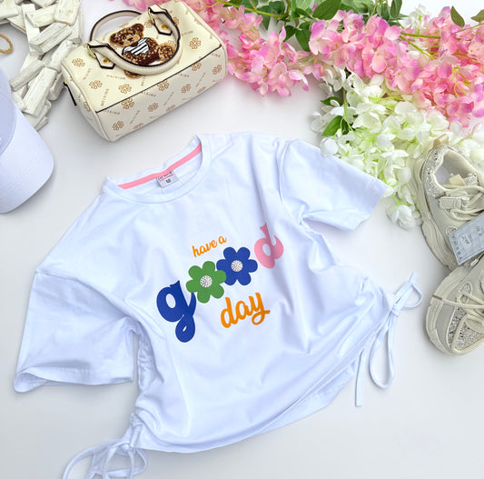 White GOOD t shirt