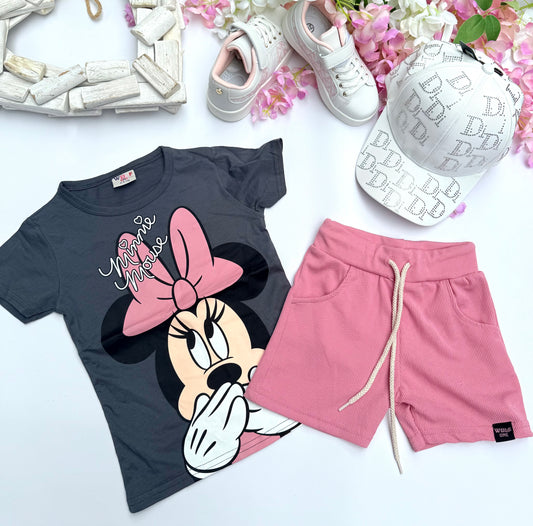 Light pink Minnie set