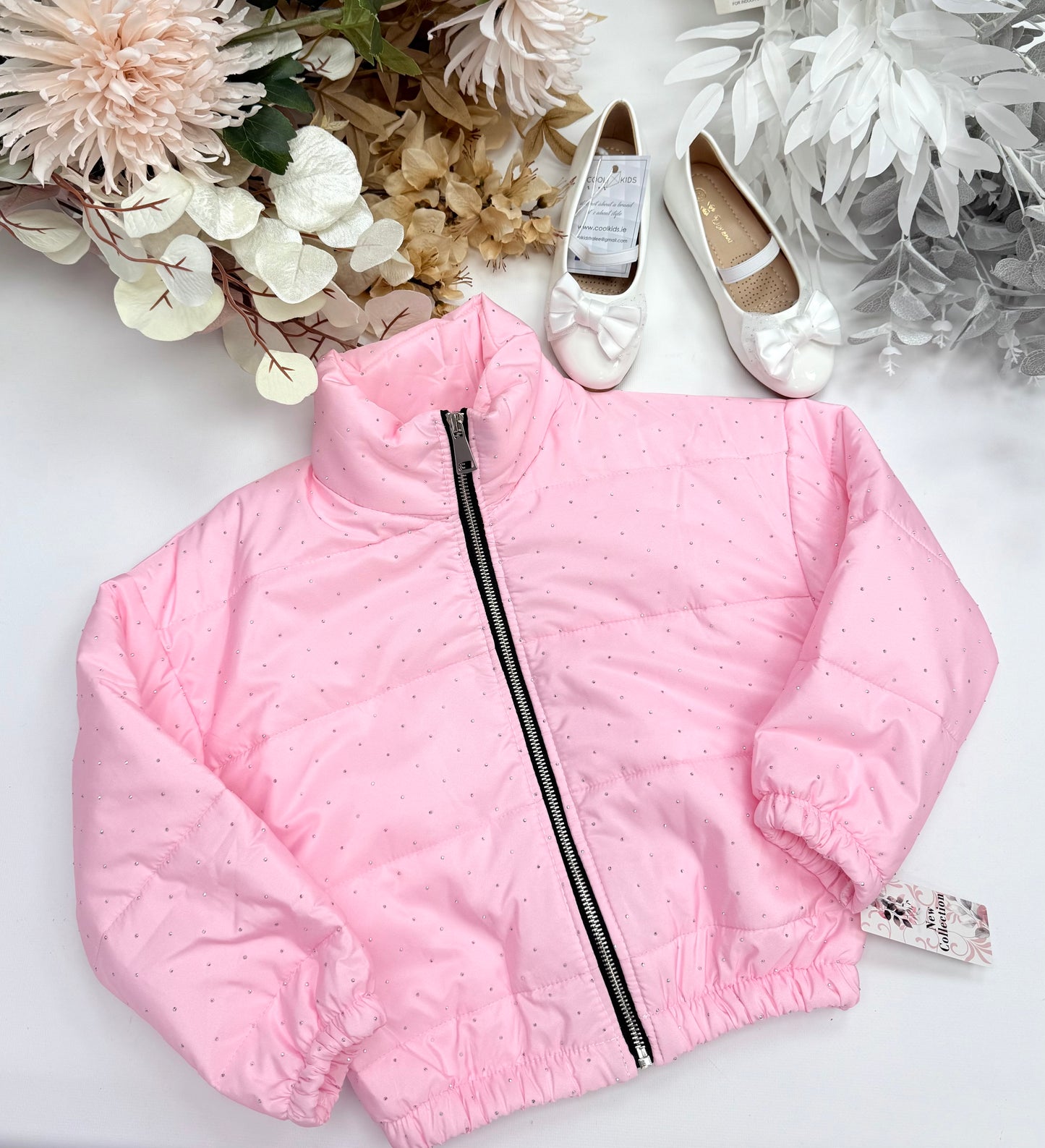 Pink sparkle jacket