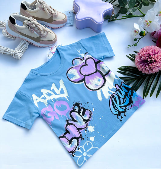 Blue t shirt