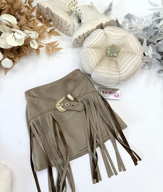 Beige skirt