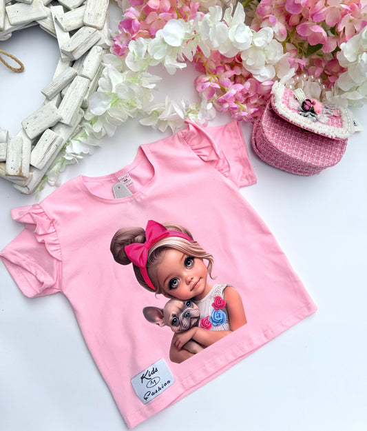 Pink t shirt