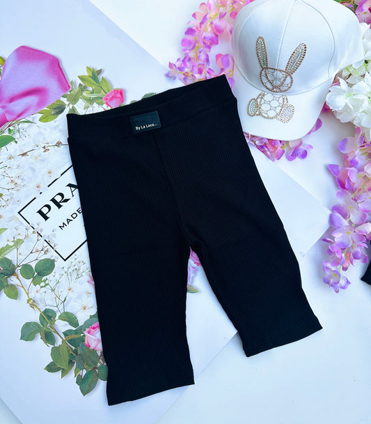 Black cycle shorts
