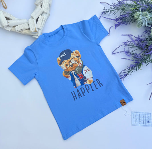 Blue Teddy t shirt
