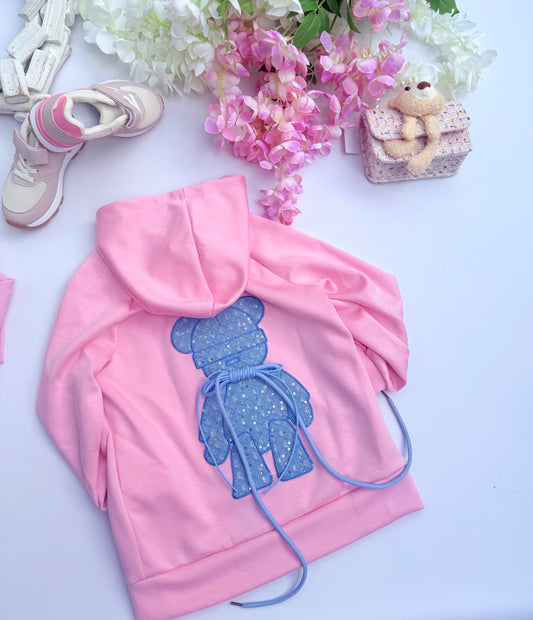 Pink Teddy hoodie