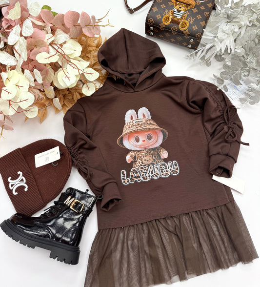 Chocolate Labubu dress