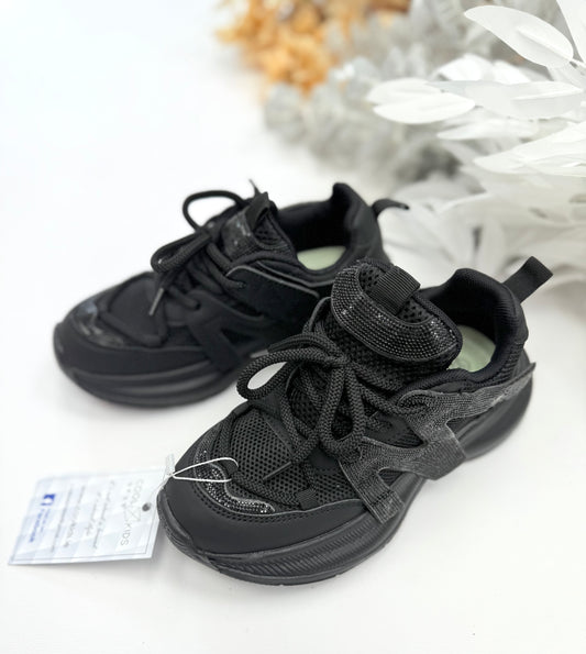 Black sneakers