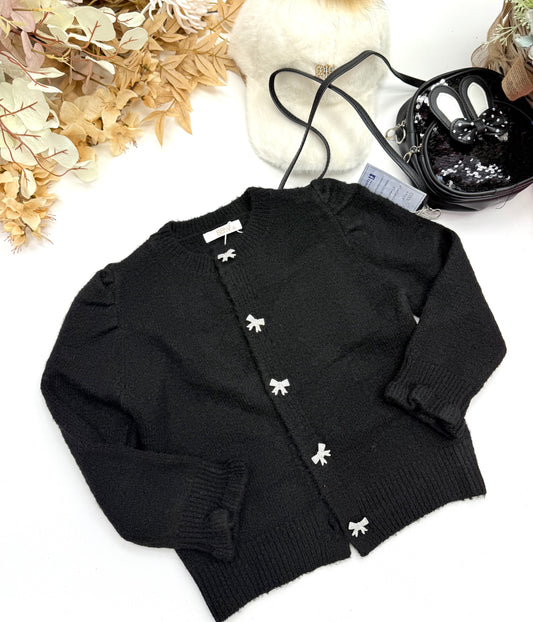Black cardigan