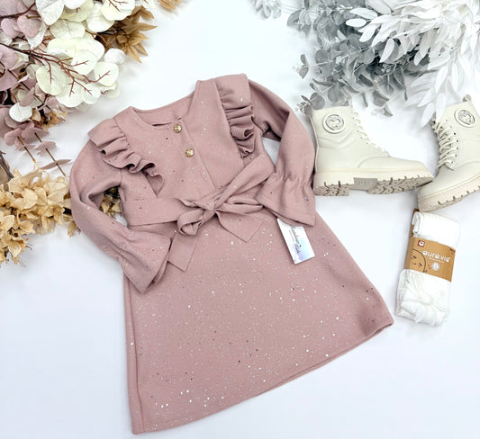 Pink sparkle dress