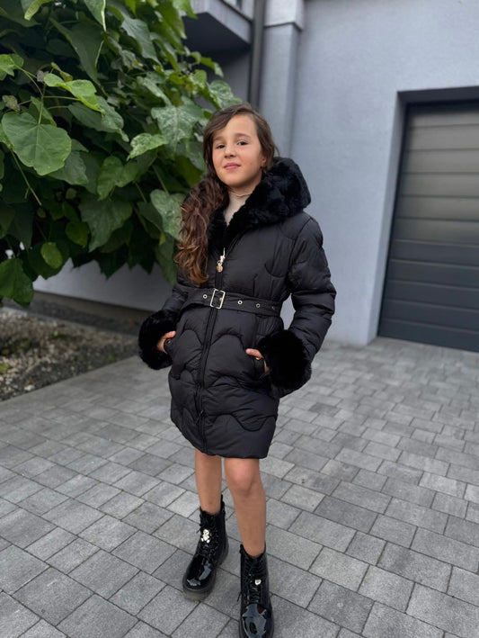 Black winter jacket