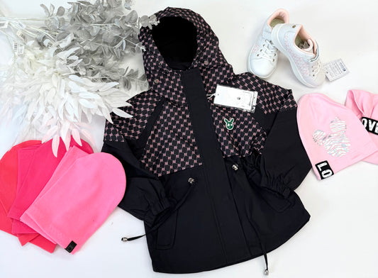 Black autumn jacket