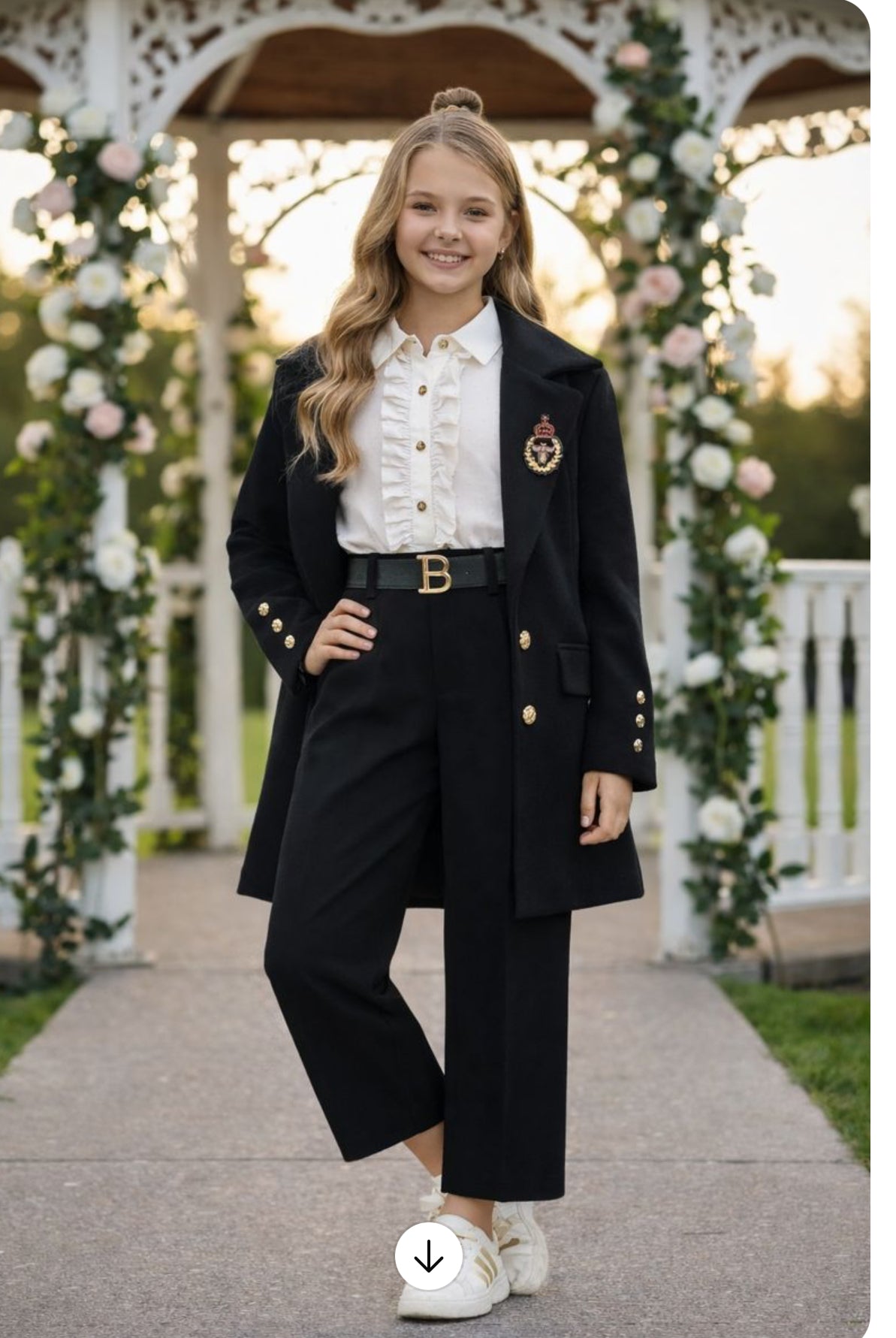 Black coat