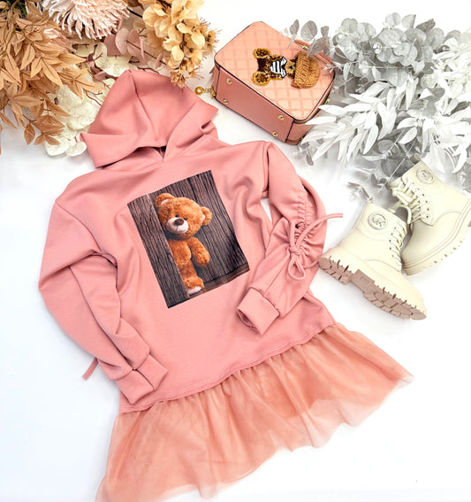 Pink Teddy dress