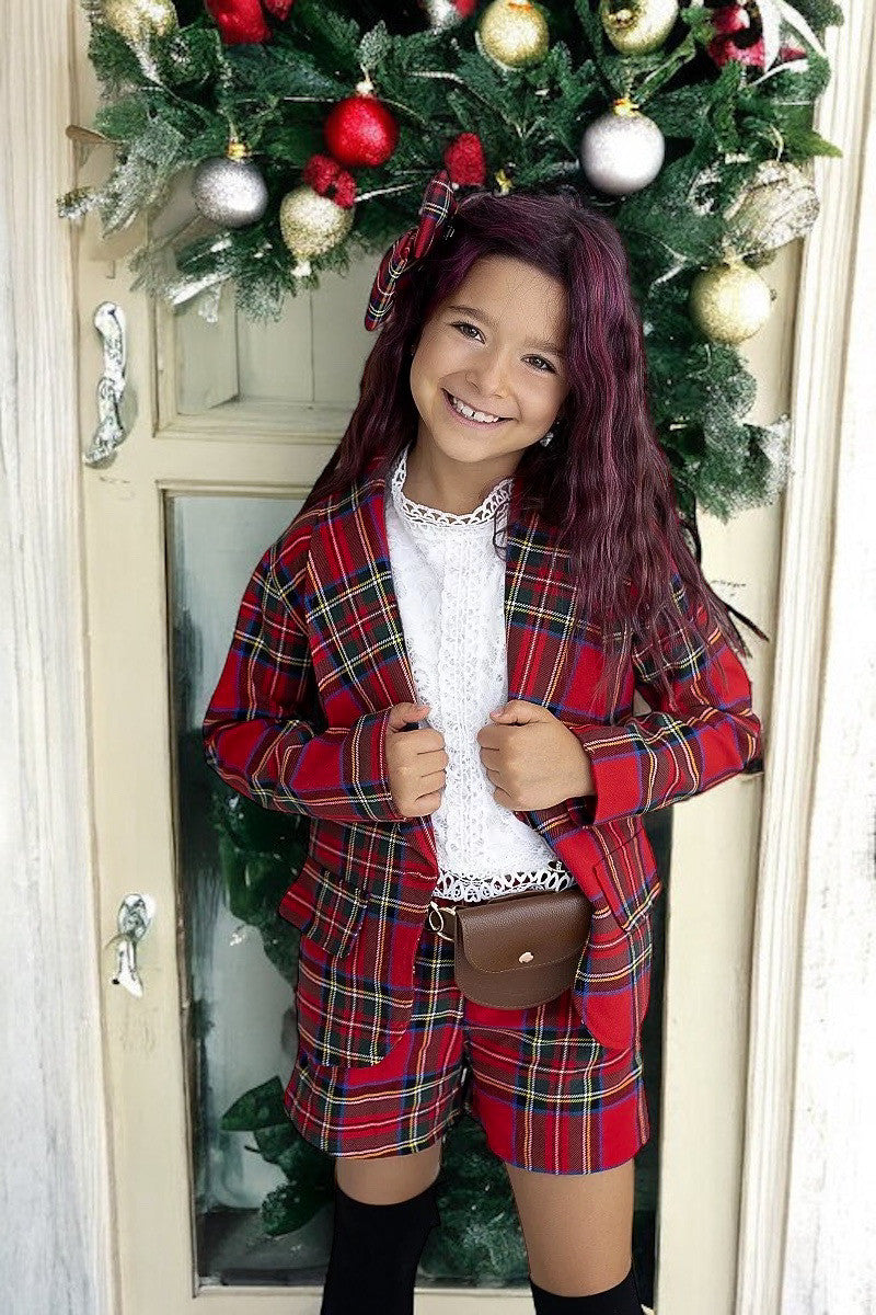 Tartan suit
