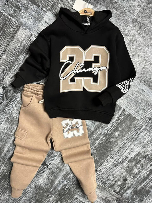 Beige warm tracksuit