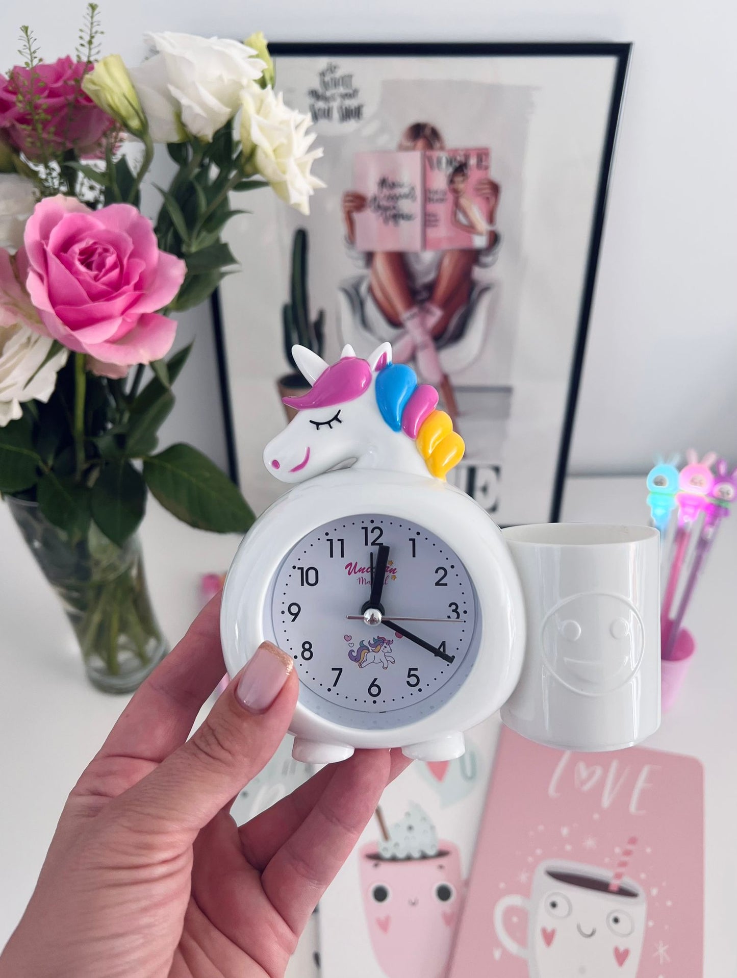 Unicorn clock