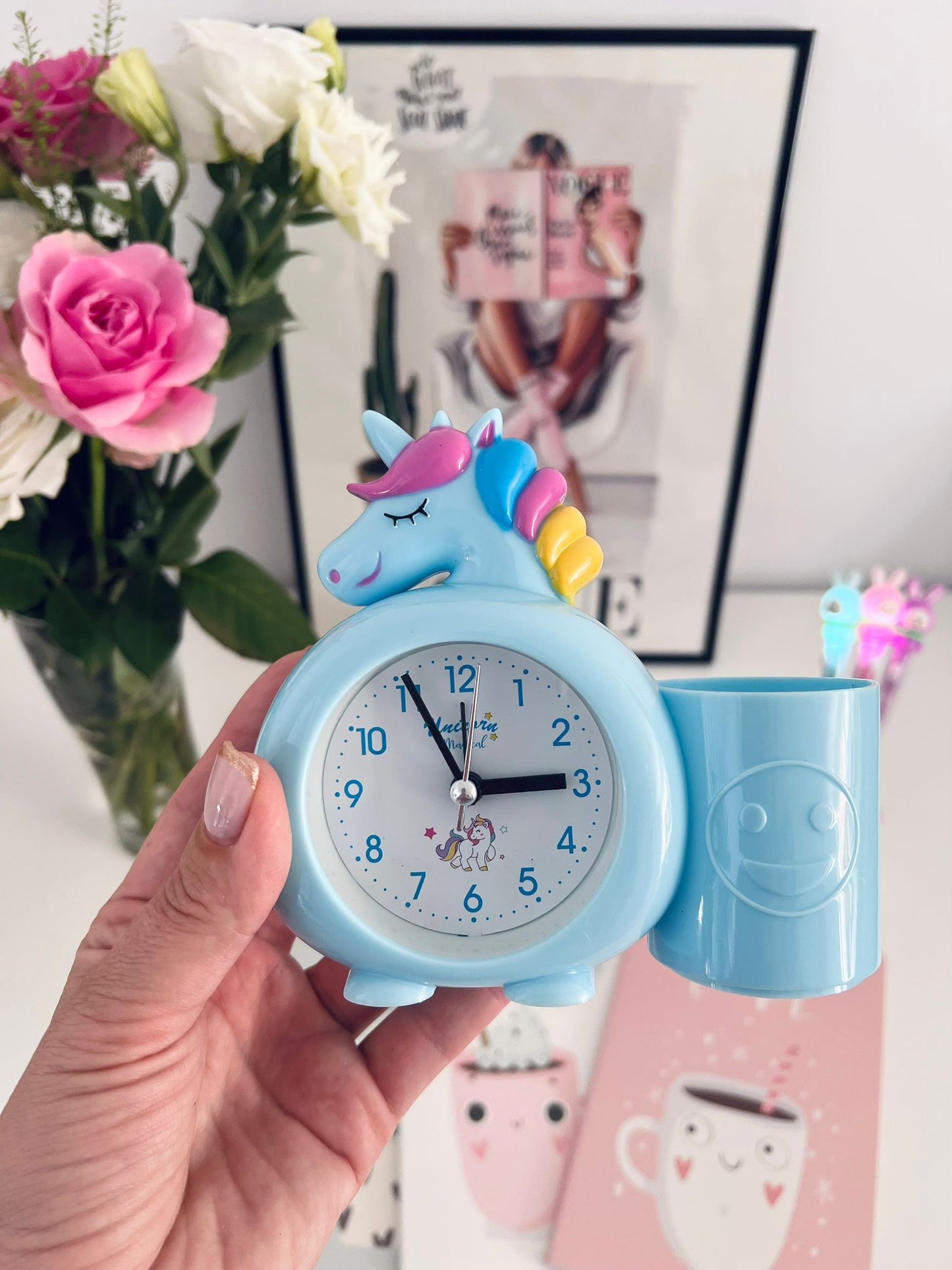 Unicorn clock