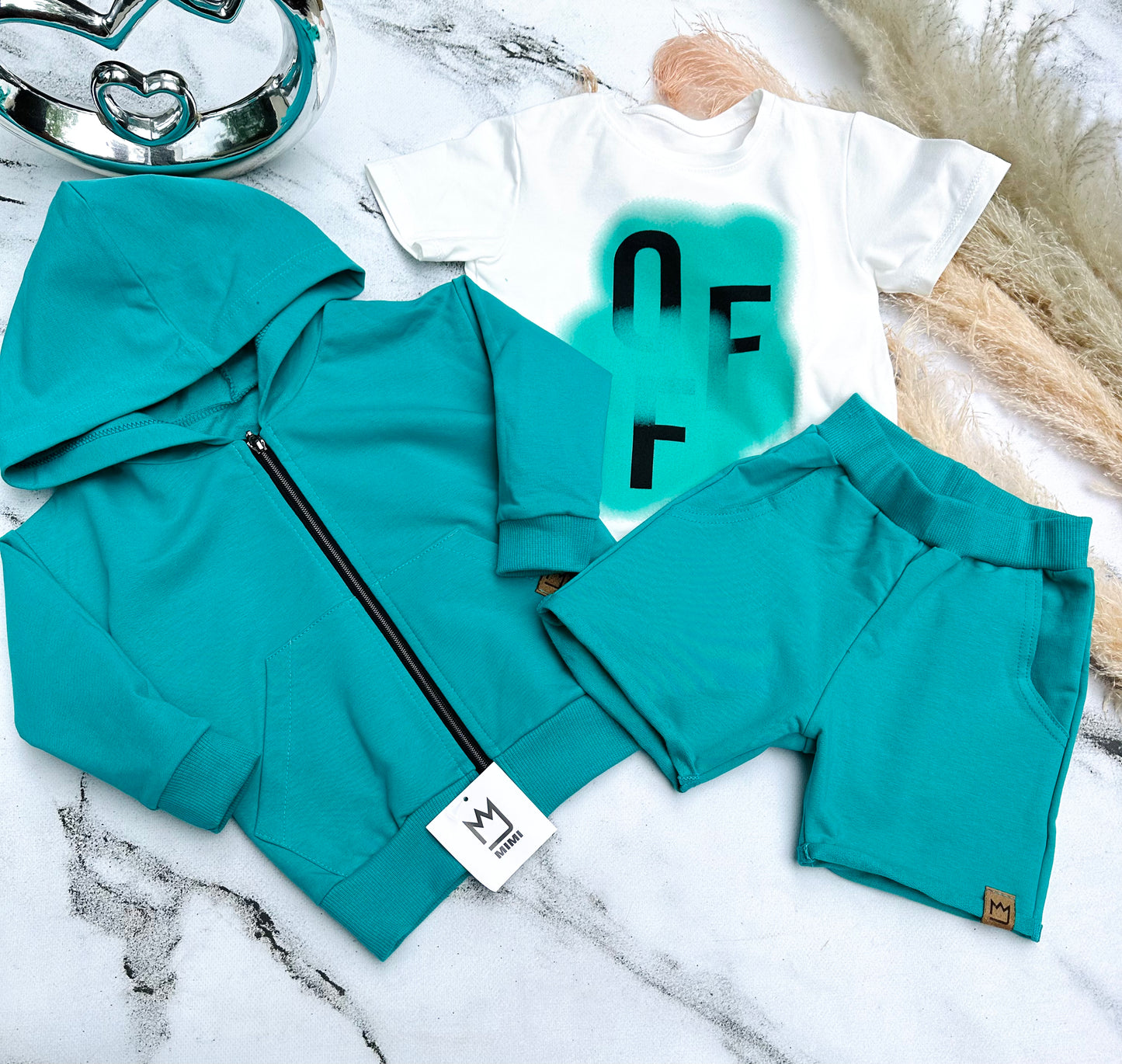 Mint shorts
