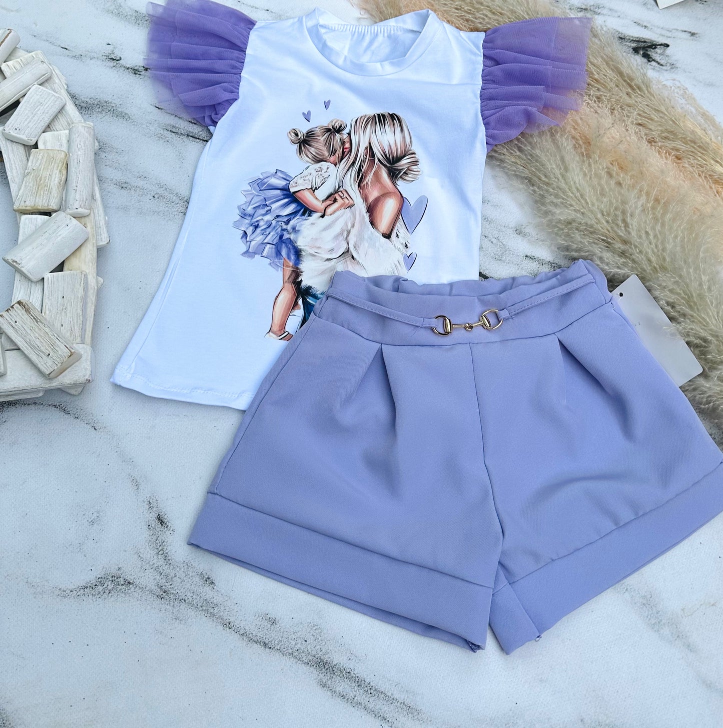 Lilac shorts