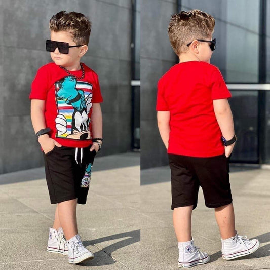 Red summer set