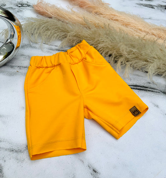Yellow shorts