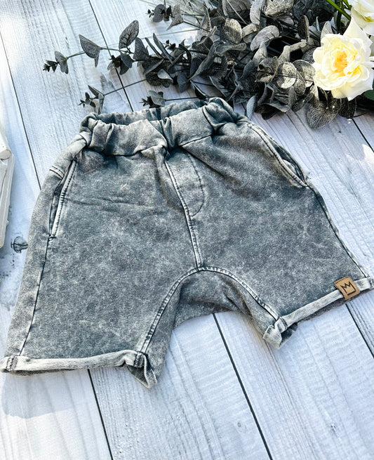 Black soft shorts