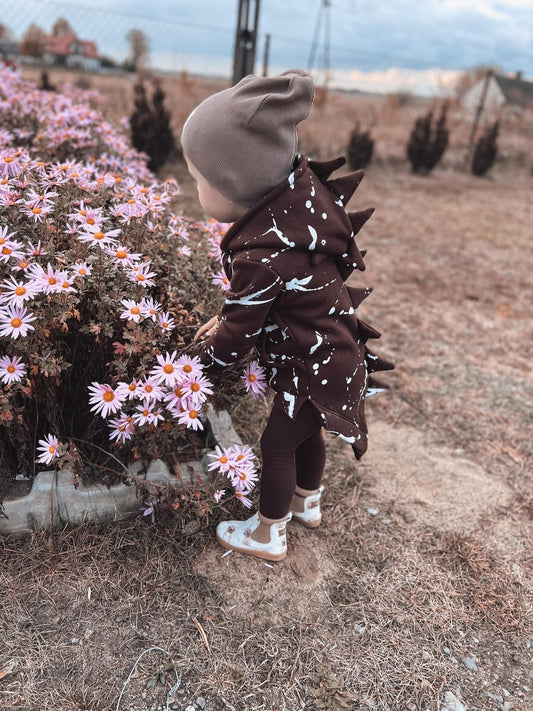 Brown warm hoodie